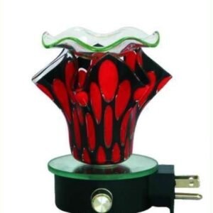 Red Poke A Dot Wall Plug-In Oil Burner