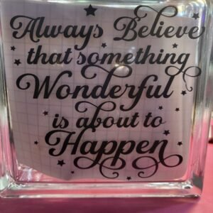 Custom Decorative Glass Blocks